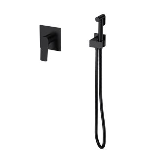 Гигиенический душ со смесителем Splenka S30.53.06 чёрный